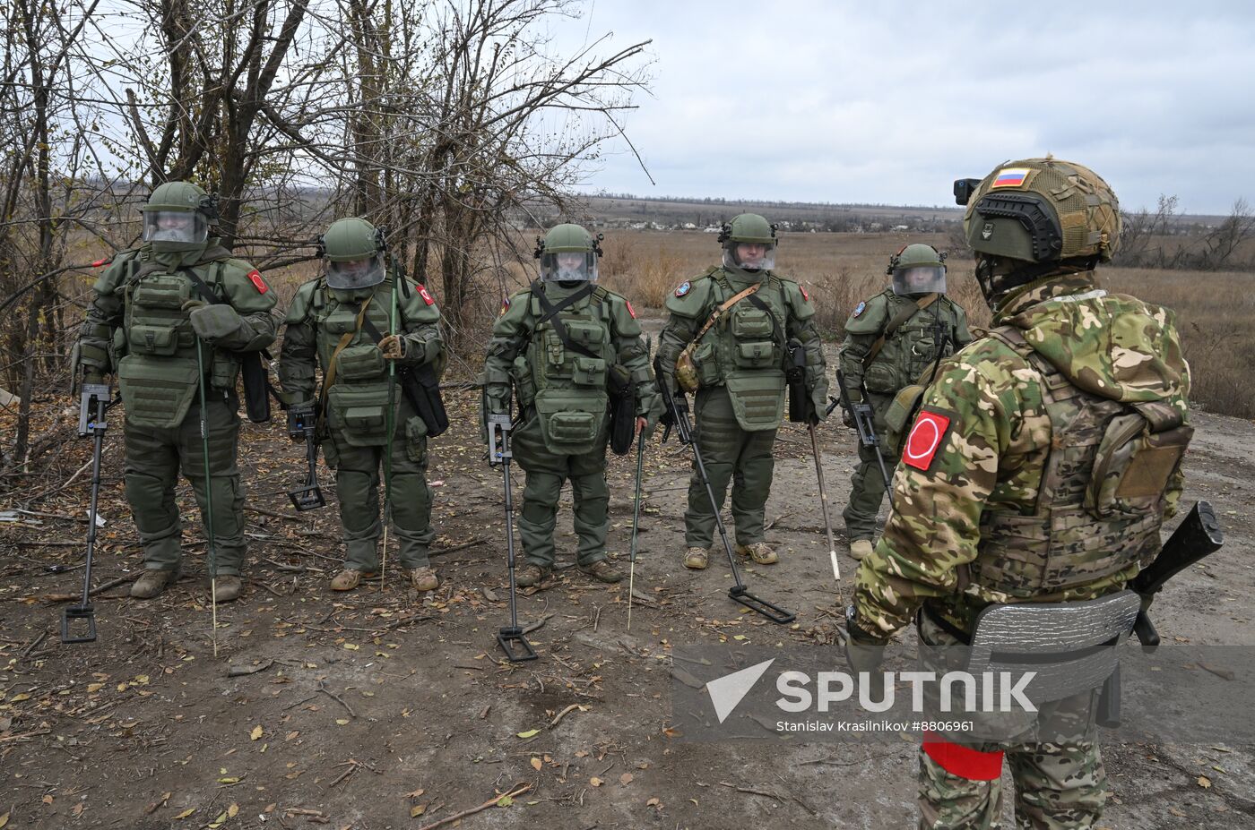 Russia Ukraine Military Operation Selidovo Demining