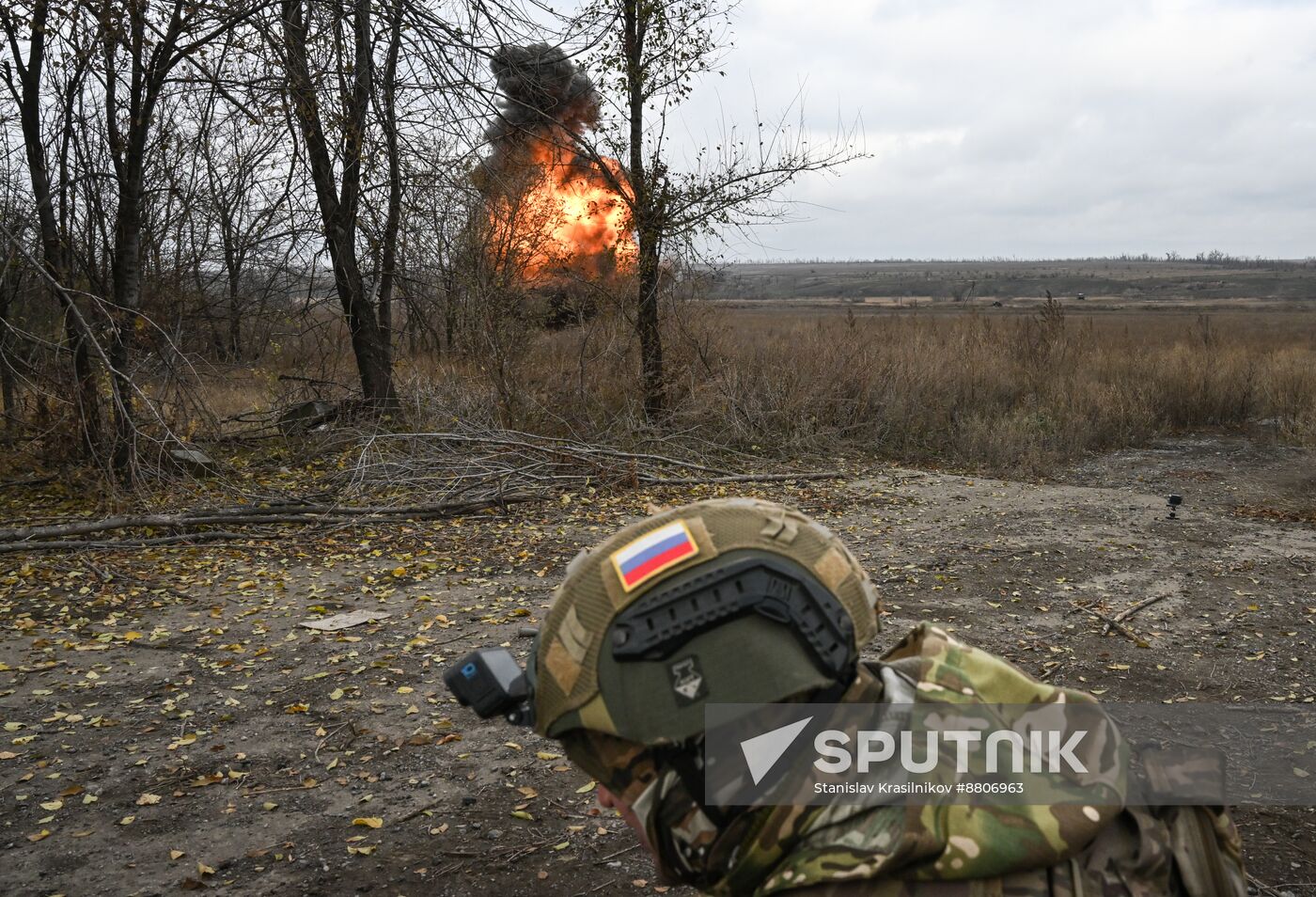 Russia Ukraine Military Operation Selidovo Demining