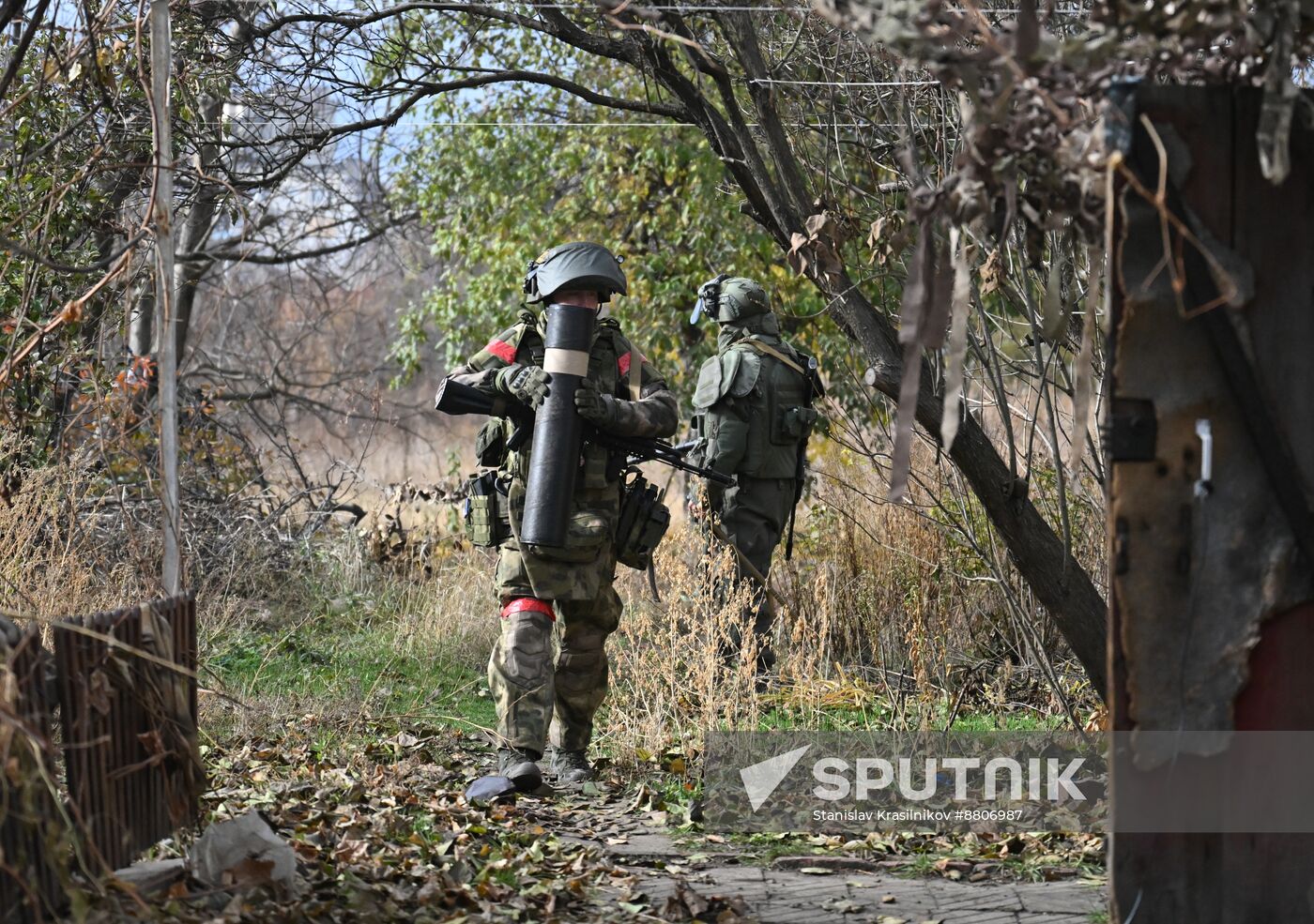 Russia Ukraine Military Operation Selidovo Demining