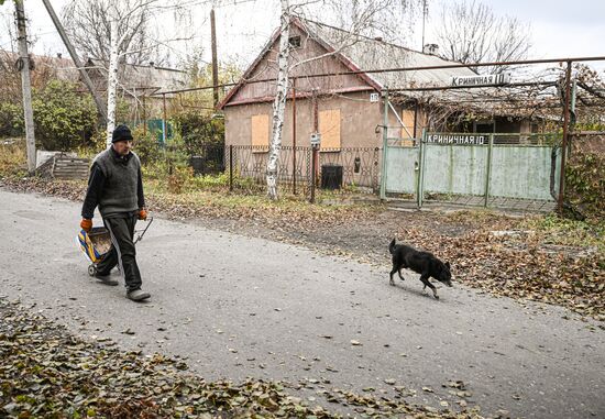 Russia Ukraine Military Operation Selidovo