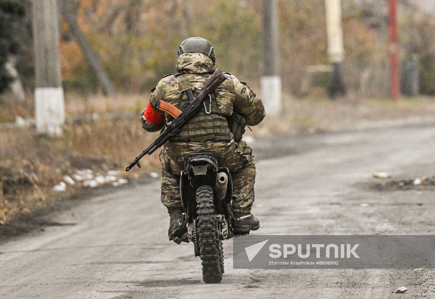 Russia Ukraine Military Operation Selidovo