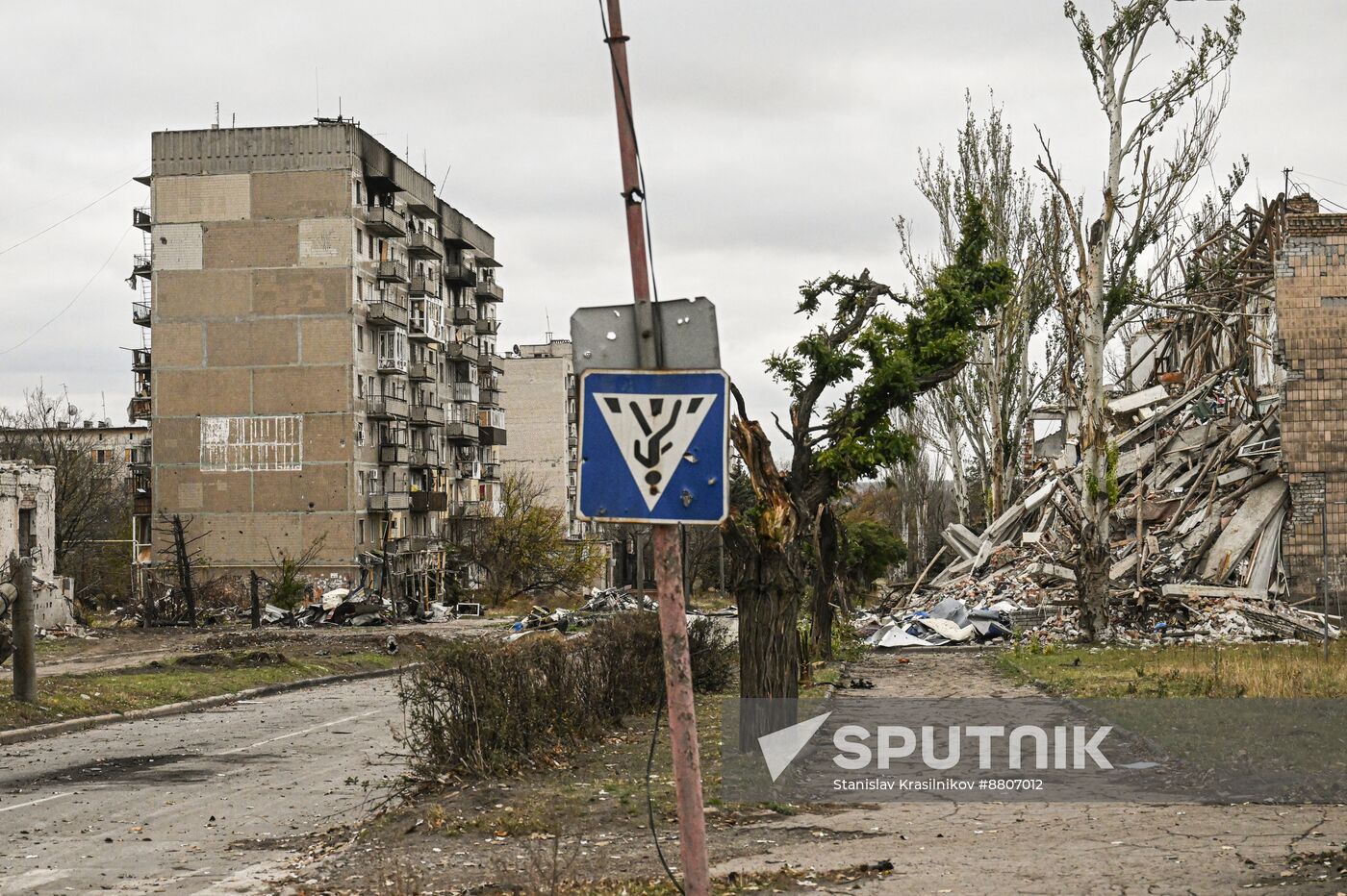 Russia Ukraine Military Operation Selidovo