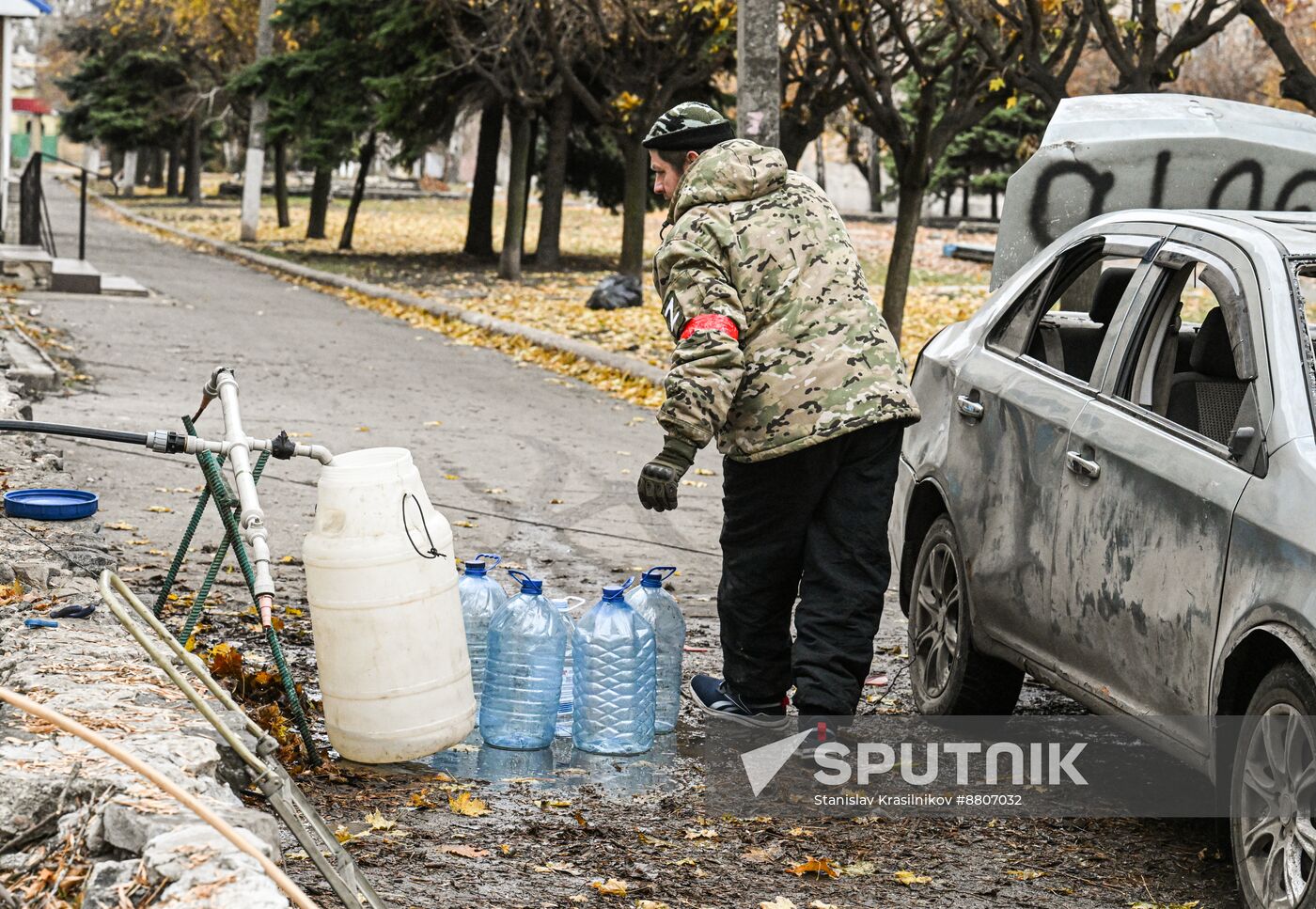 Russia Ukraine Military Operation Selidovo