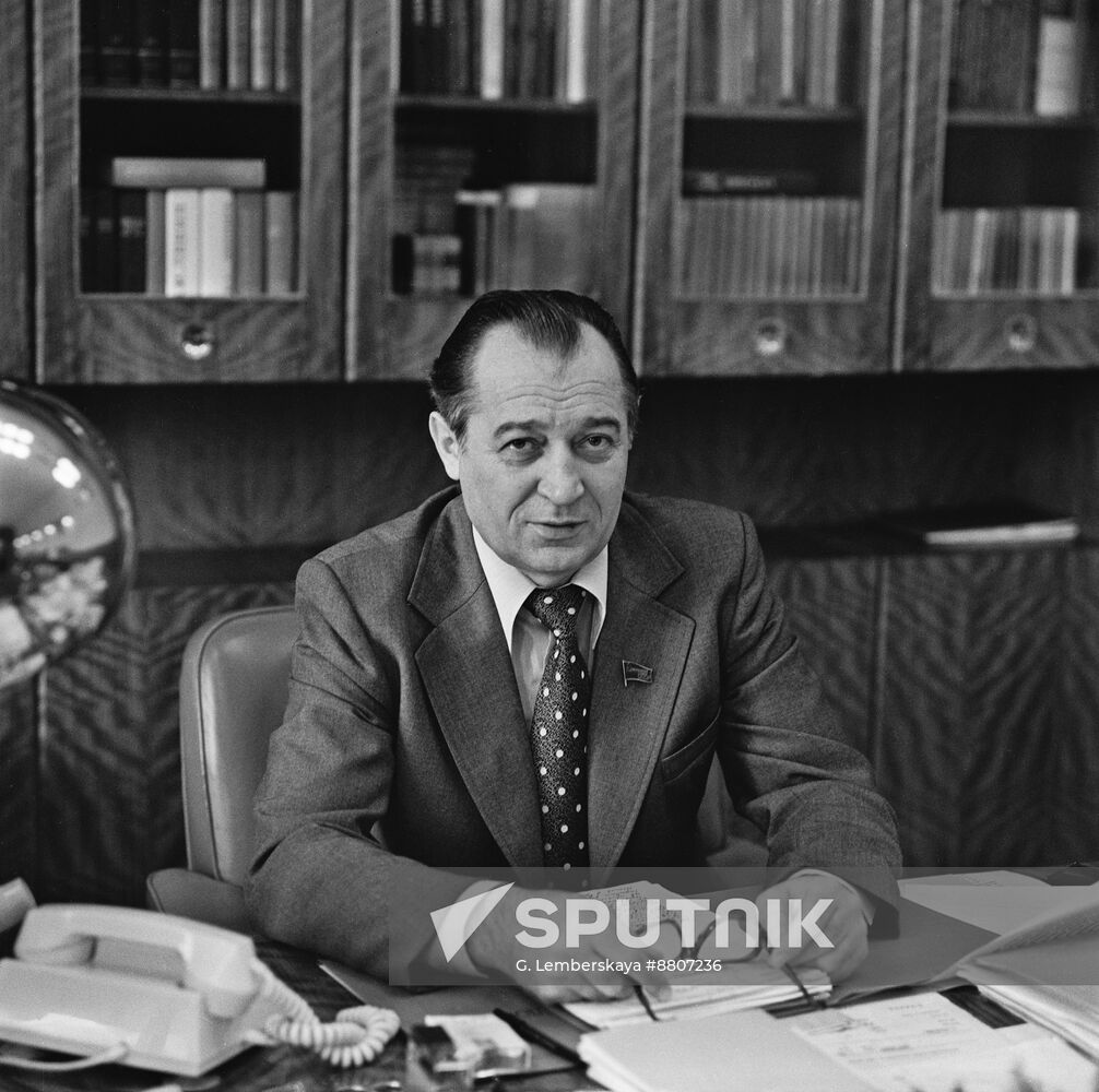 First Secretary of the Lvov Regional Committee of the Communist Party of Ukraine Viktor Dobrik