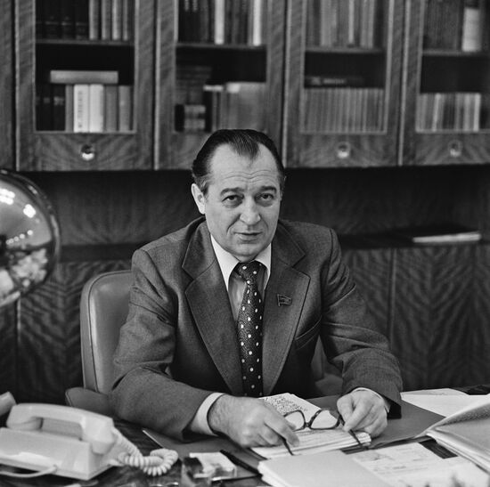 First Secretary of the Lvov Regional Committee of the Communist Party of Ukraine Viktor Dobrik