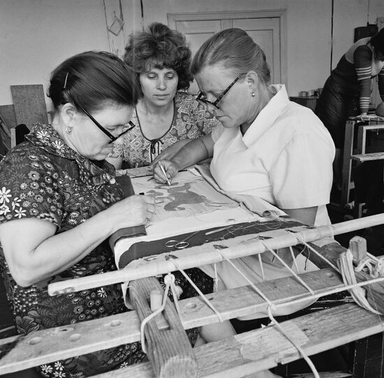 Torzhok gold embroidery factory