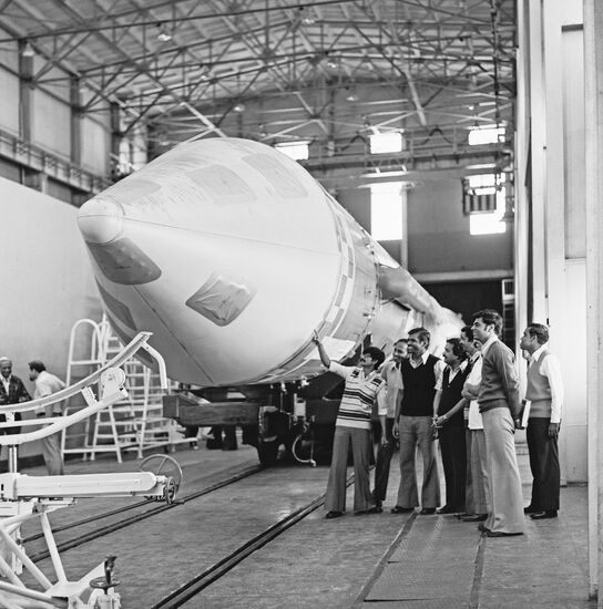 Launch vehicle for Indian satellite Bhaskara-1