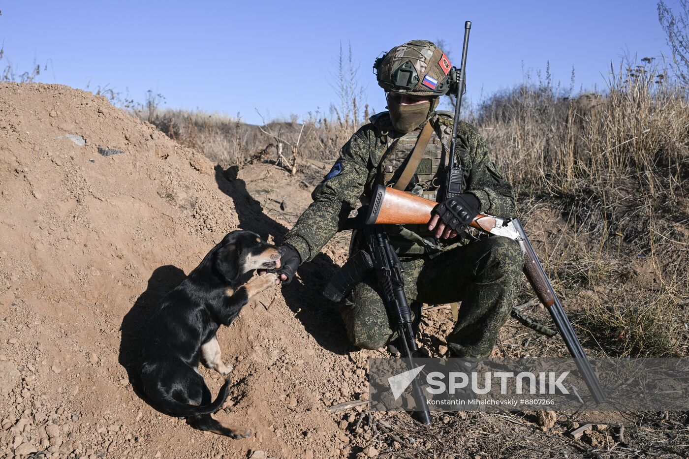 Russia Ukraine Military Operation Anti-Drone Unit