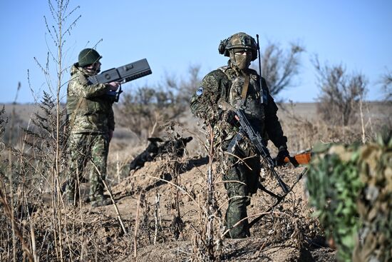 Russia Ukraine Military Operation Anti-Drone Unit