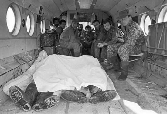 Armed conflict between Georgian and Abkhaz separatists in 1992-1993