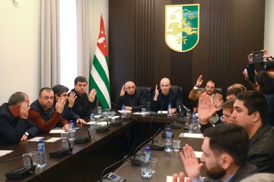 Abkhazia President Resignation