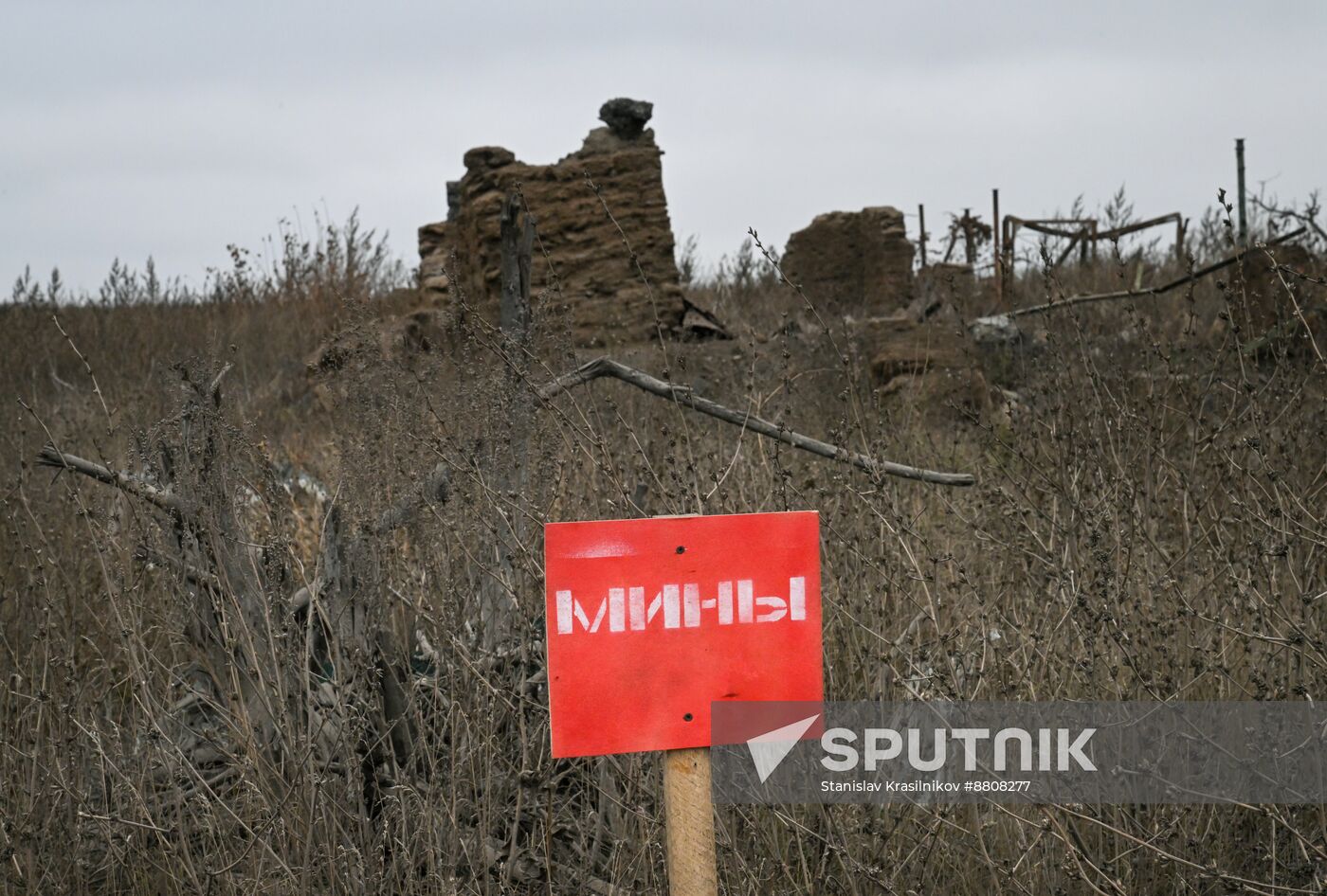 Russia Ukraine Military Operation Demining