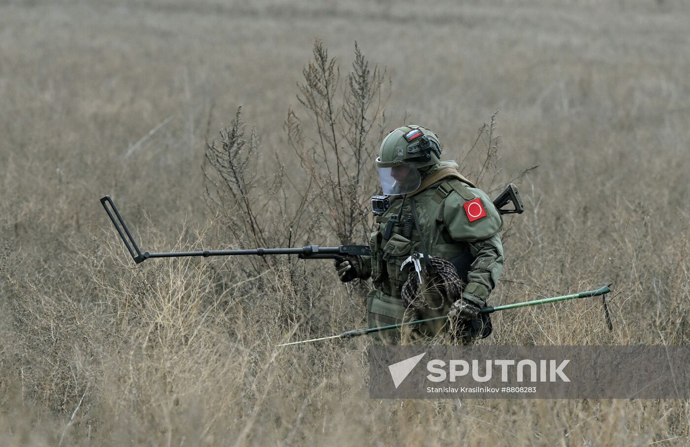 Russia Ukraine Military Operation Demining