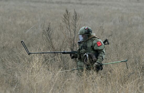 Russia Ukraine Military Operation Demining