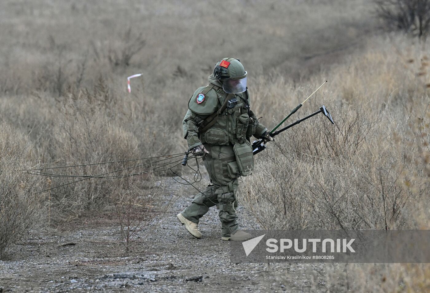 Russia Ukraine Military Operation Demining