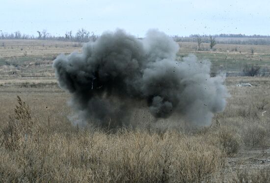 Russia Ukraine Military Operation Demining