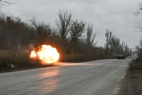 Russia Ukraine Military Operation Demining