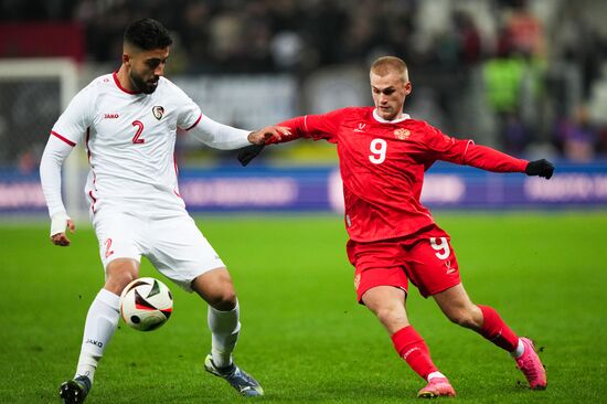 Russia Soccer Friendly Russia - Syria