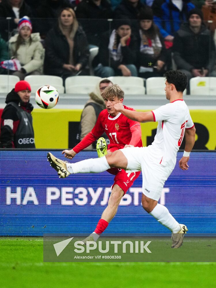 Russia Soccer Friendly Russia - Syria