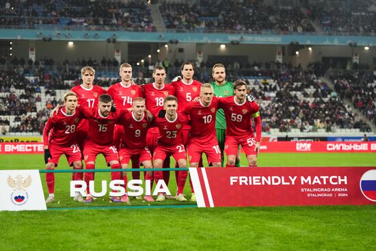 Russia Soccer Friendly Russia - Syria