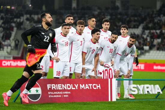 Russia Soccer Friendly Russia - Syria