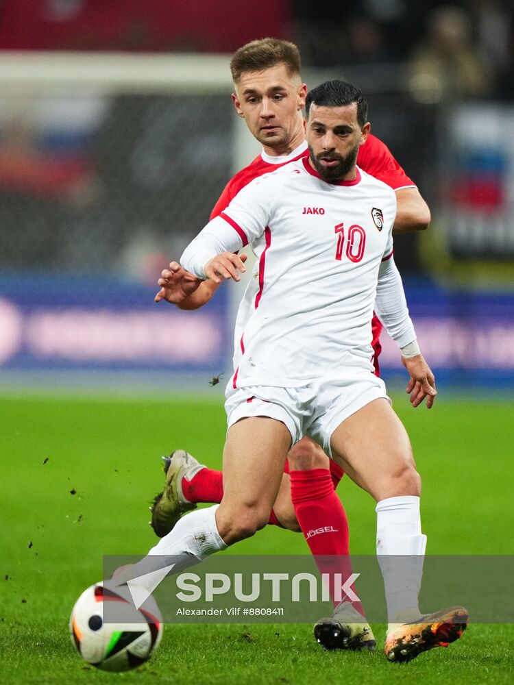 Russia Soccer Friendly Russia - Syria