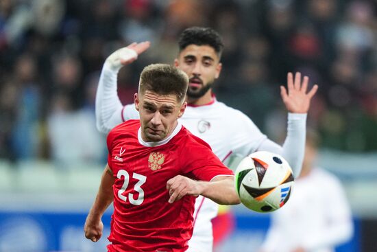 Russia Soccer Friendly Russia - Syria