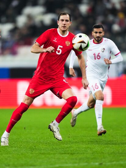 Russia Soccer Friendly Russia - Syria