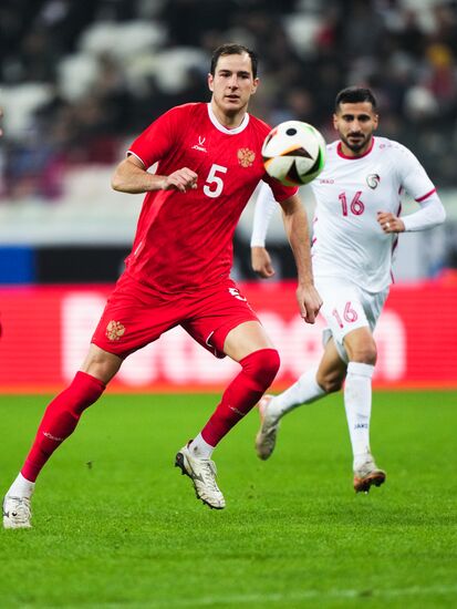 Russia Soccer Friendly Russia - Syria