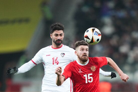 Russia Soccer Friendly Russia - Syria