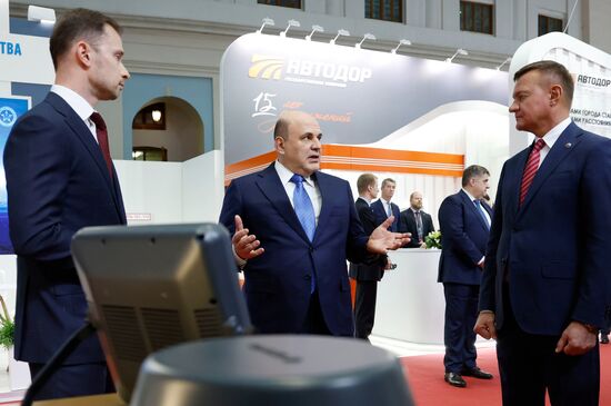 Russia Mishustin Transport Forum