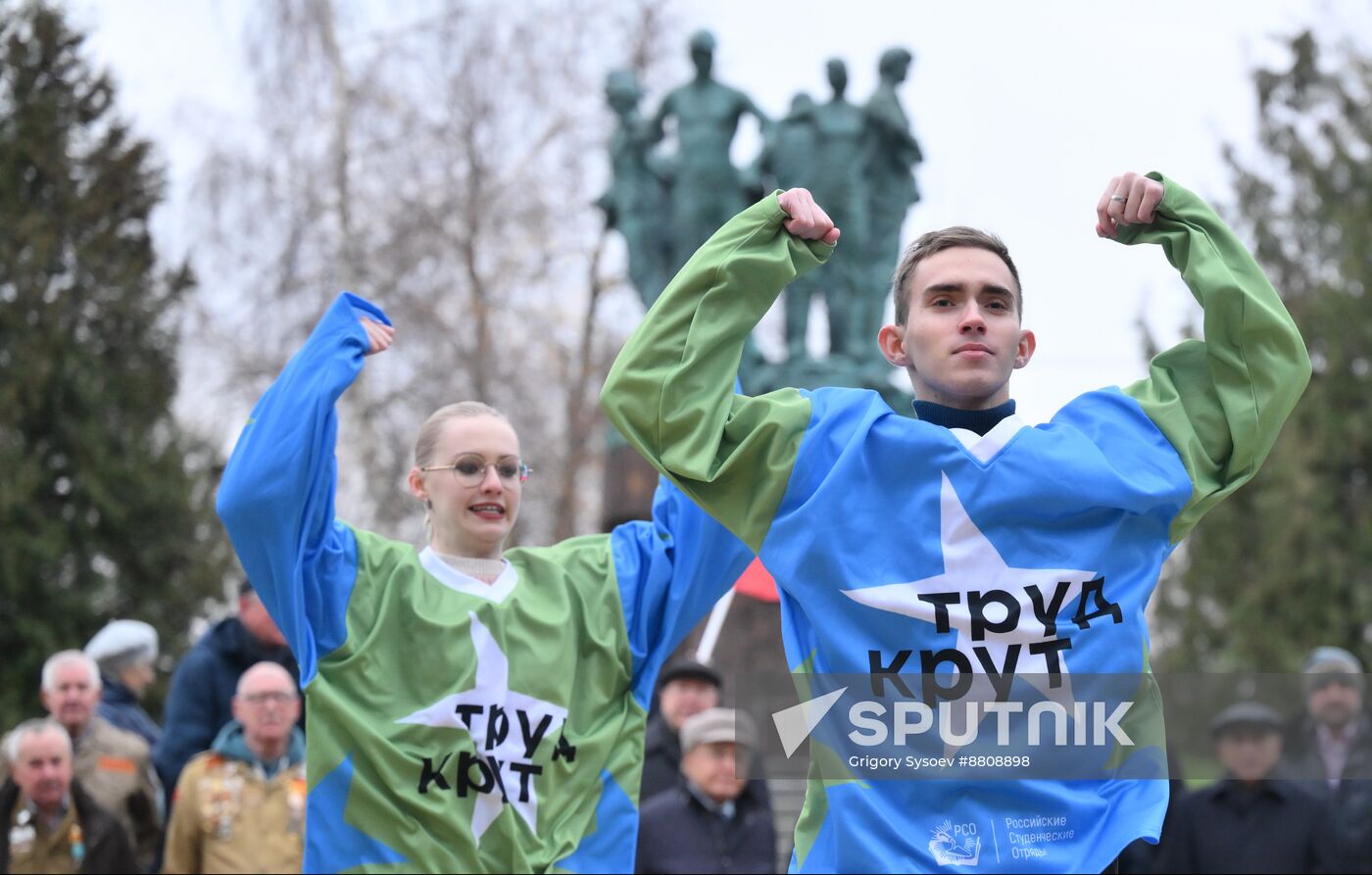 Russia Student Squads Movement Anniversary