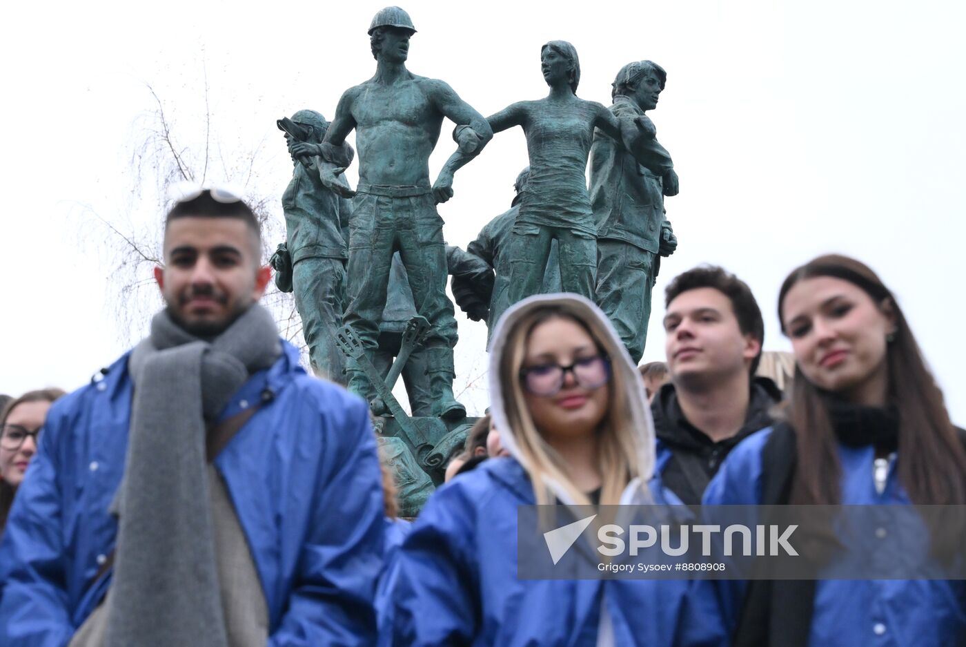 Russia Student Squads Movement Anniversary