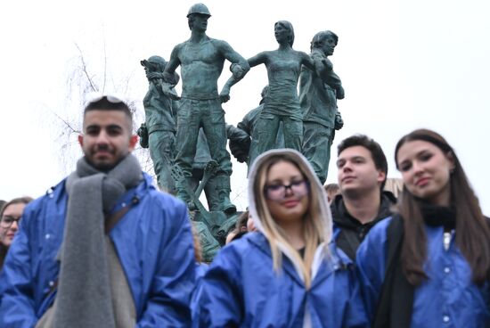 Russia Student Squads Movement Anniversary