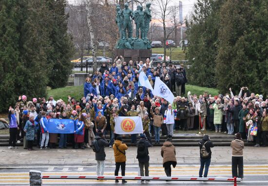 Russia Student Squads Movement Anniversary