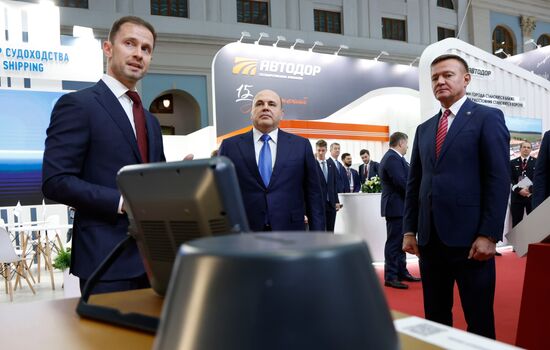 Russia Mishustin Transport Forum