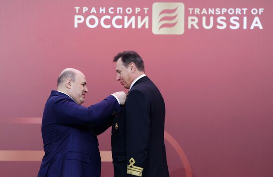 Russia Mishustin Transport Forum