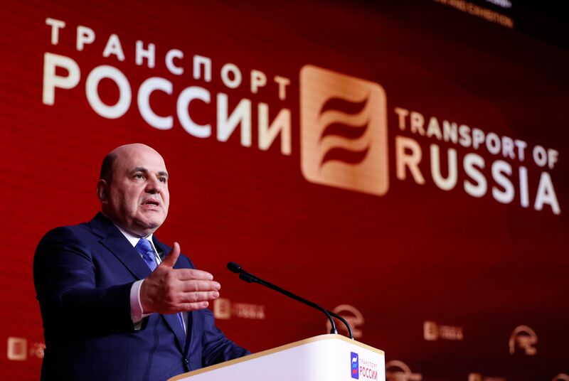 Russia Mishustin Transport Forum