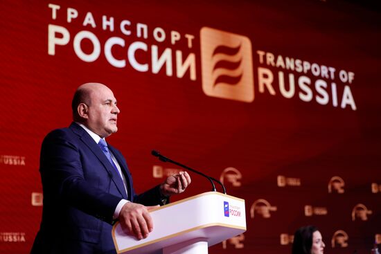 Russia Mishustin Transport Forum