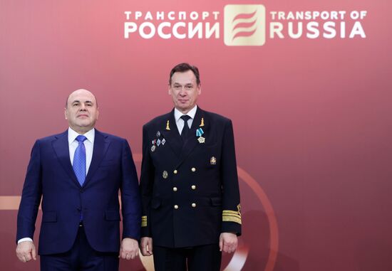 Russia Mishustin Transport Forum