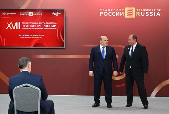 Russia Mishustin Transport Forum