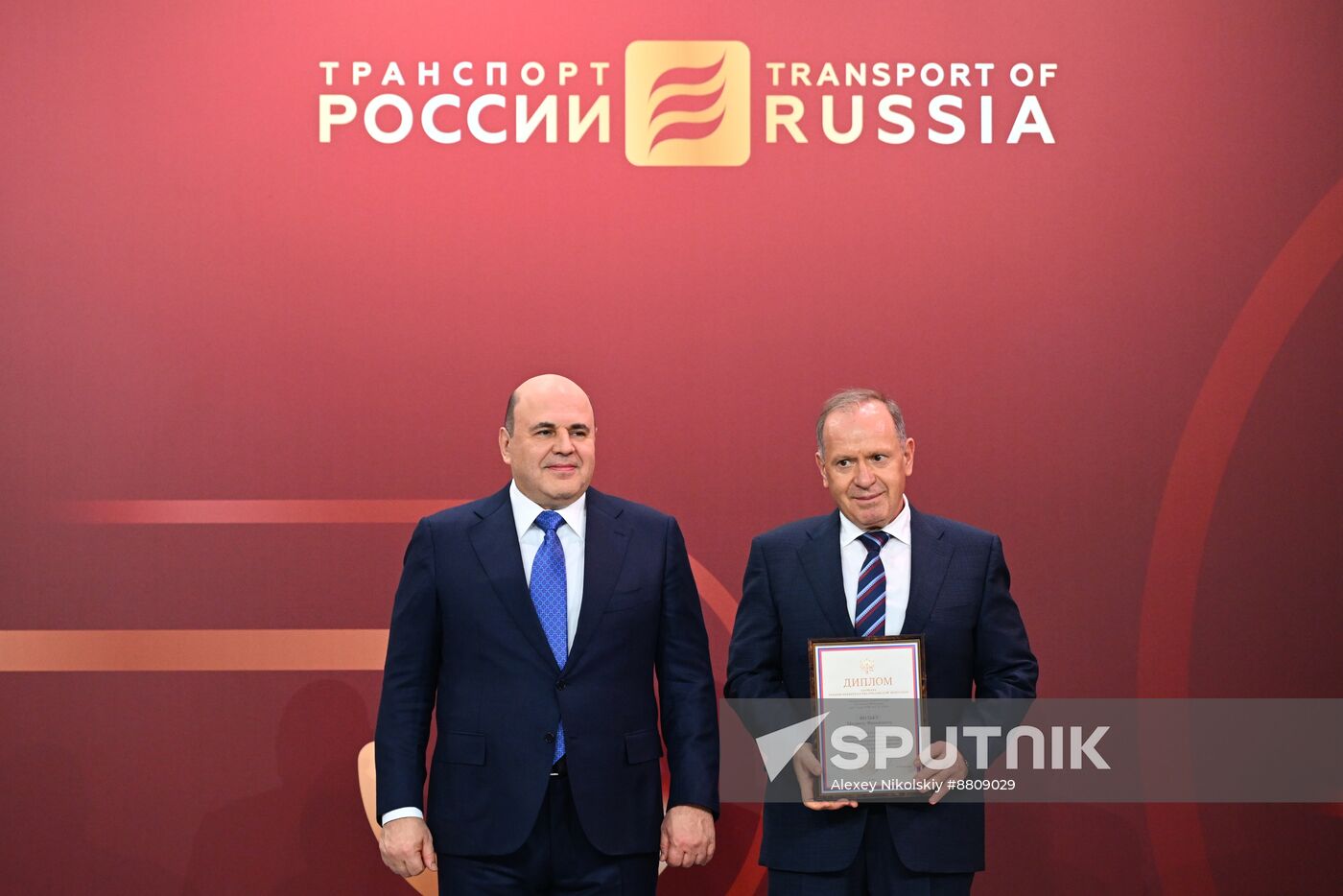 Russia Mishustin Transport Forum