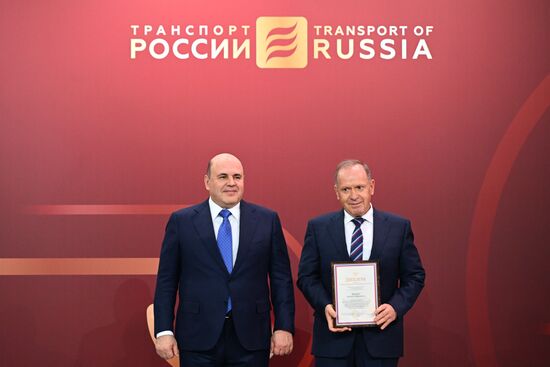 Russia Mishustin Transport Forum