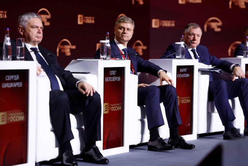 Russia Mishustin Transport Forum