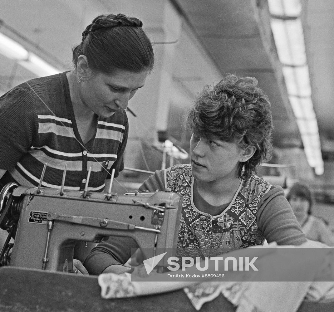 Moscow's Krasnaya Zarya underwear and indoor clothing manufacturing factory