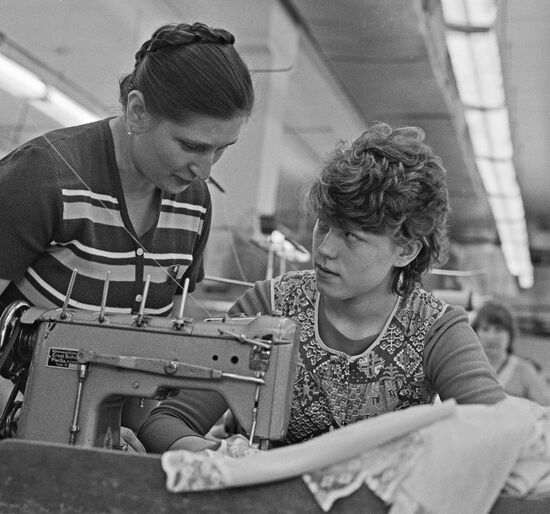 Moscow's Krasnaya Zarya underwear and indoor clothing manufacturing factory