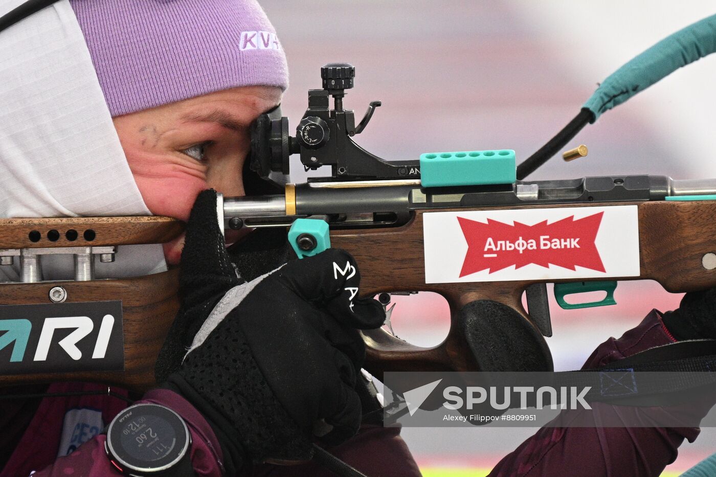 Russia Biathlon Commonwealth Cup Women Sprint