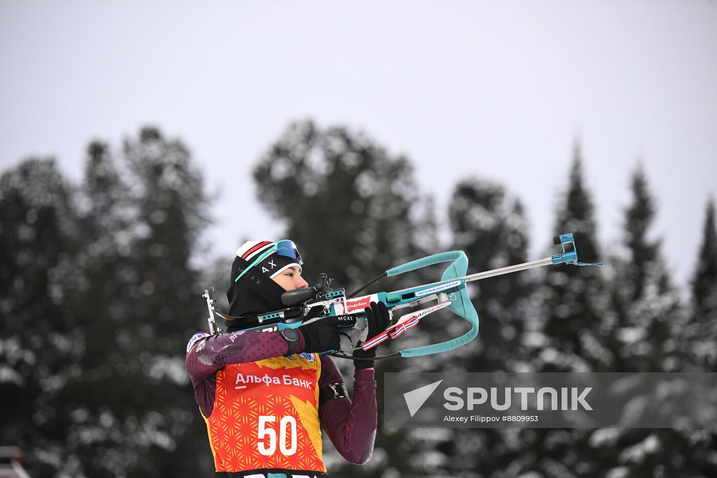 Russia Biathlon Commonwealth Cup Women Sprint