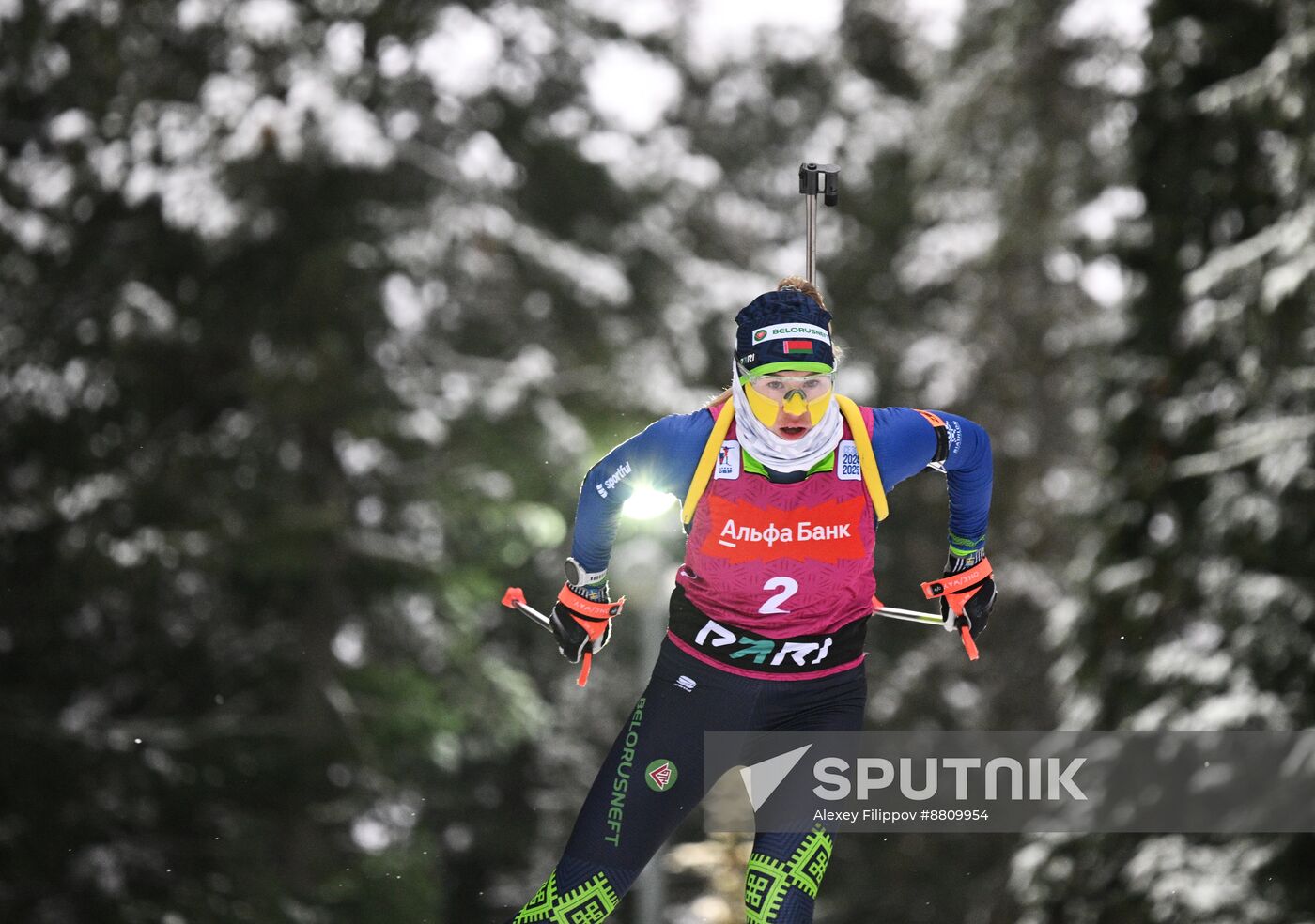 Russia Biathlon Commonwealth Cup Women Sprint