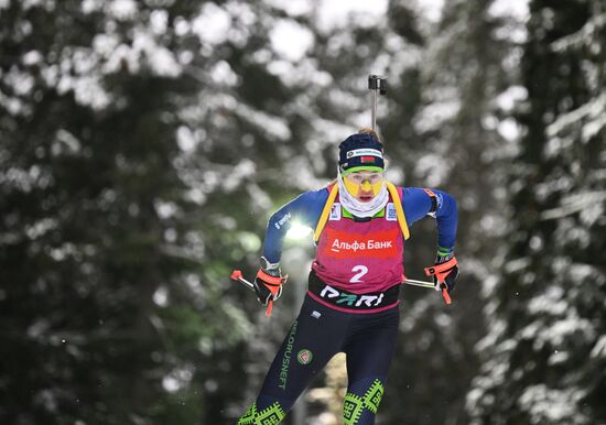 Russia Biathlon Commonwealth Cup Women Sprint